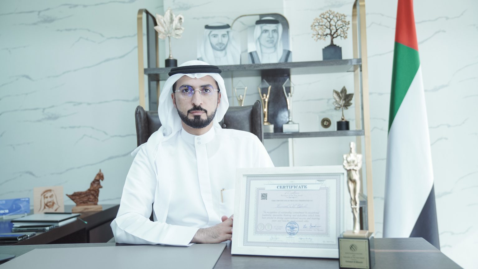 Dynamic Leadership in Action: Eng. Esmaeel Al Blooshi Named Executive of the Year 2023 by Global Excellence Assembly